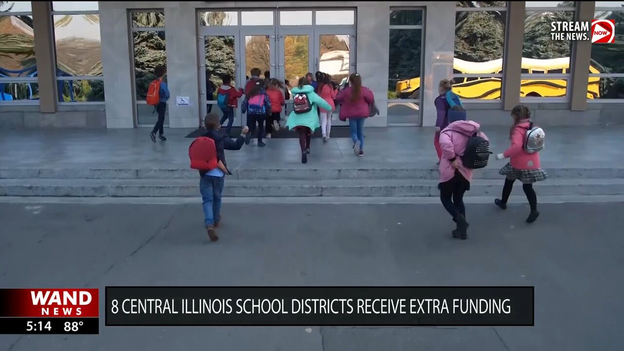 8 Central Illinois school districts to receive over $3 million in funding
